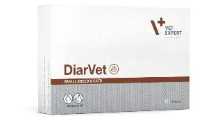 Diarvet caini talie mica si pisici, 6 capsule