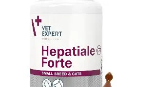 Hepatiale Forte Caini talie mica si Pisici, 40 capsule Twist Off