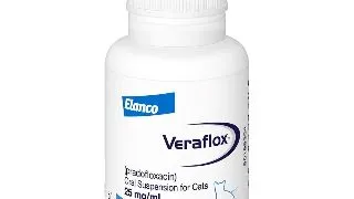 Veraflox pisica 25mg/ml, suspensie orala 15ml