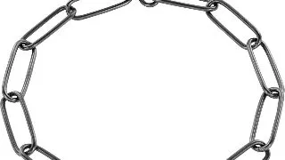 Zgarda otel inoxidabil Negru cu za ovala Herm. Sprenger - 46 cm