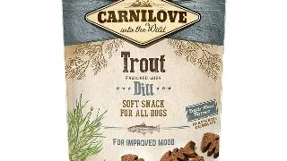 CARNILOVE Pastrav Semi-Umed imbogatit cu Marar 200g