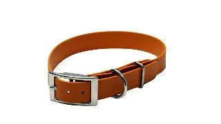 Zgarda Clasica BioThane L Pupster - Burnt-Orange
