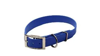 Zgarda Clasica BioThane L Pupster - Light Blue