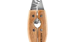 Cleste profesional Artero cu maner de bambus pentru taiat gheare M