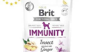Brit Care Dog Snack Immunity Insect 150g