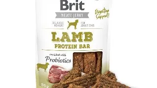 Recompense Brit Meat Jerky Snack–Lamb Protein bar