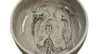 Bol ceramic Hand-Made - Shar Pei