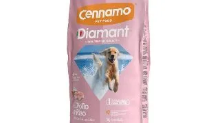 Hrana uscata pentru caini Cennamo Diamant Puppy, Junior, Pui si orez, 15kg