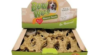 Recompense pentru caini Bow Wow, Legume, Condroitina si Glucozamina, 30 bucati