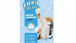 Hrana umeda pentru pisici Kimmy, peste, 24 x 415g