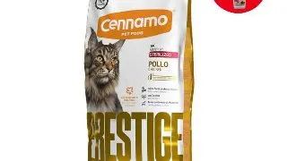 Hrana uscata pentru pisici Cennamo Prestige Sterilized, Adult, Pui, 10kg