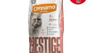 Hrana uscata pentru pisici Cennamo Prestige, Adult, Somon, 10kg