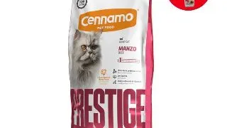 Hrana uscata pentru pisici Cennamo Prestige, Adult, Vita, 10kg