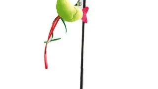 Jucarie pentru pisici Croci, undita cu pasare, 45 cm