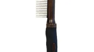 Pieptan de frizerie pentru caini Croci Barbershop, pentru descurcare, dinti medii
