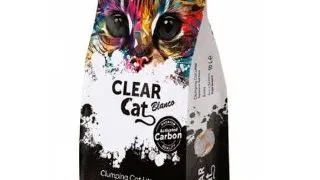 Asternut igienic pentru pisici Clear Cat Blanco, Bentonita, Lavanda, 10L