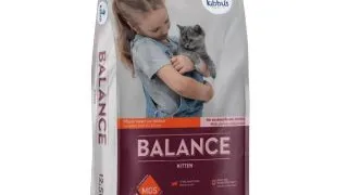 Hrana uscata pentru pisici Kibbus Balance Kitten, Pui, 12.5 Kg