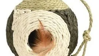 Sisal pentru pisici Bobby Facette, 18 x 11 cm, Verde