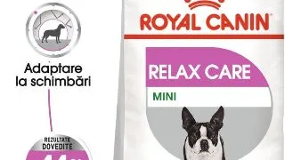 Royal Canin Mini Relax Care hrana uscata caini, pentru adaptarea la medii in schimbare, 1kg