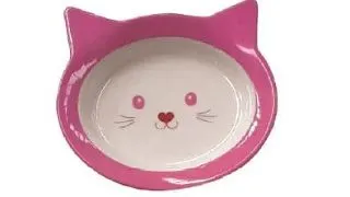 Castron pentru pisici Tatrapet, Melaminat, 200 ml, 16.5 x 15 x 2.8 cm