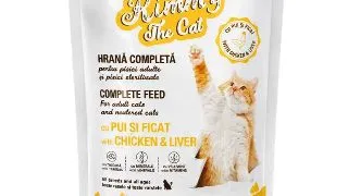 Hrana umeda pentru pisici Kimmy, Pui, 24 x 85g