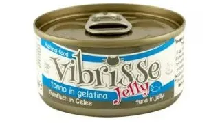 Hrana umeda pentru pisici Croci Vibrisse Jelly, Ton in aspic, 24 x 70g