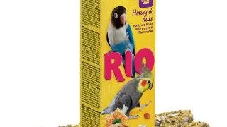 Batoane cu miere si nuci pentru perusi Rio, 2 x 75g