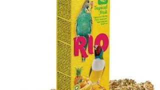Batoane cu fructe tropicale pentru perusi si pasari exotice Rio, 2 x 40g