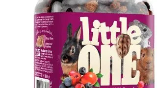 Gustare amestec de fructe de padure Little One, 200g