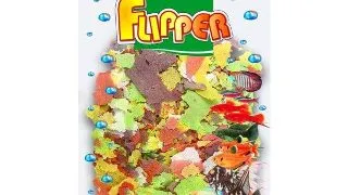 Hrana pentru pesti si broaste testoase Tatrapet Flipper, fulgi, 15g