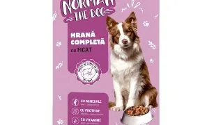 Hrana umeda pentru caini Norman, Ficat, 1240g