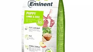 Hrana uscata pentru caini Eminent Puppy, Junior, miel si orez, 15kg