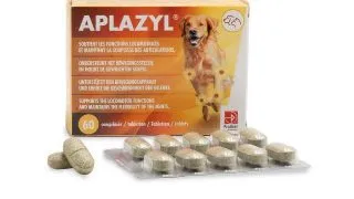 Supliment nutritiv pentru sustinerea articulatiilor la caini si pisici, Aplazyl, 60 tablete