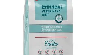 Hrana uscata terapeutica pentru caini Eminent Veterinary Diet, Dog Cardio, Porc, 2.5kg