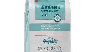 Hrana uscata terapeutica pentru caini Eminent Veterinary Diet, Dog Hepatic, Pui, 2.5kg