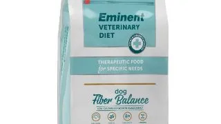 Hrana uscata terapeutica pentru caini Eminent Veterinary Diet, Dog Fiber Balance, Porc, 2.5kg