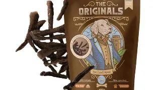 Recompense pentru caini The Originals, Fasii uscate de miel, 60g