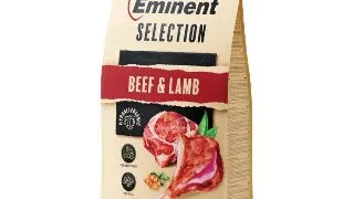 Hrana uscata pentru caini Eminent Selection Adult, Vita si miel, Grain free, 28 15, 12kg