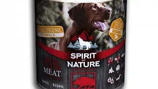 Hrana umeda pentru caini Spirit of Nature, Mistret, Hipoalergenic, 800g