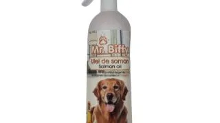 Ulei de somon pentru caini si pisici Mr. Biffy, 250 ml