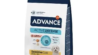 Hrana uscata pentru caini Advance Sensitive Care Mini, Somon, 7 kg