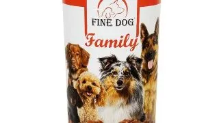 Hrana umeda pentru caini Fine Dog Family, cu Vita, 1240g