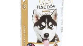 Hrana umeda pentru caini Fine Dog Family, cu Curcan, Junior, 415g