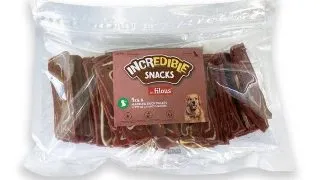 Recompense pentru caini Les Filous Marbled, File de rata, 1 Kg