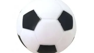 Jucarie pentru caini DOG TOY, Minge de footbal, 7.3 cm