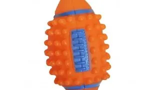 Jucarie pentru caini DOG TOY, Minge rugby, 7.8 x 12.5 cm