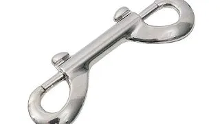 Carabiniera pentru caini dubla 120 mm