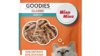 Recompense Pisici MIAU MIAU GOODIES Classic Dried Fish 50g 50g