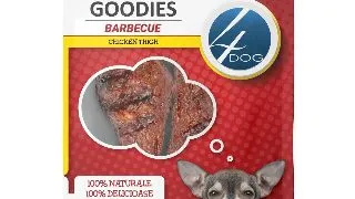 Recompense Caini 4DOG GOODIES Barbecue Chicken Thigh 100g 100g