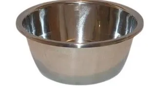 Castron caini din otel inoxidabil simplu 8 l